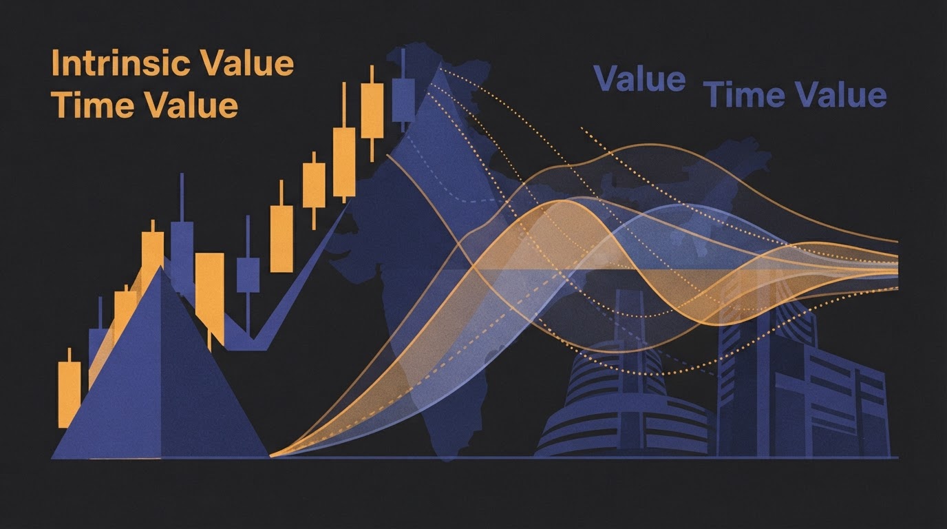 Intrinsic Value vs. Time Value of an Option: A Guide for Indian Investors