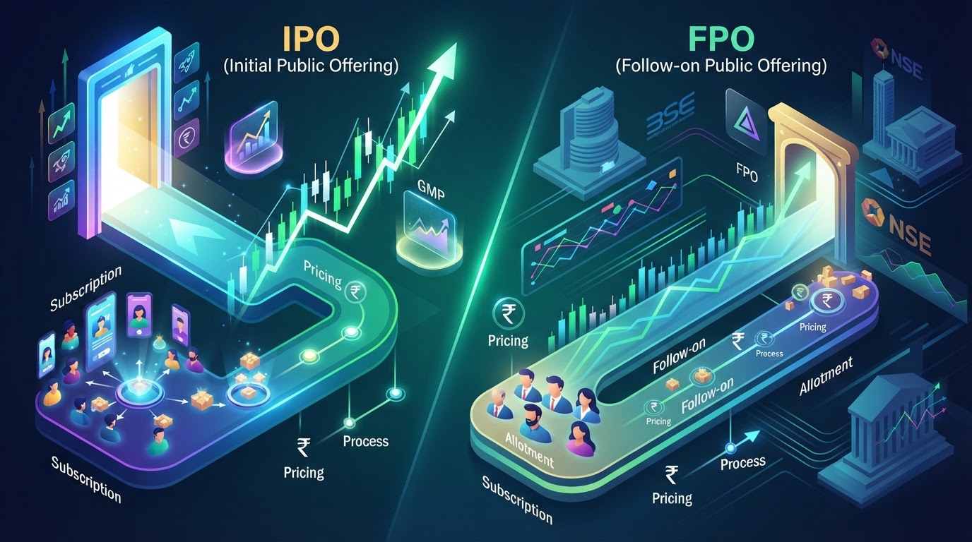 IPO vs FPO: What is the Difference? (Complete Guide for Indian Investors)