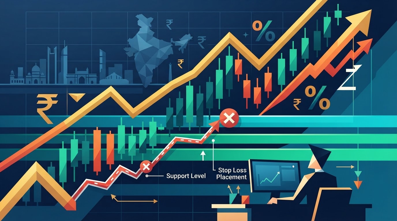 Mastering Stop Loss Placement: Using Chart Support Levels for Indian Traders